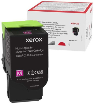 Картридж лазерный Xerox 006R04370 пурпурный (5500стр.) для Xerox С310 - купить недорого с доставкой в интернет-магазине