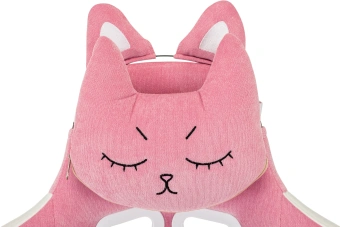 Кресло игровое Knight Kitty W Fabric розовый/молочный с подголов. крестов. пластик пластик белый - купить недорого с доставкой в интернет-магазине