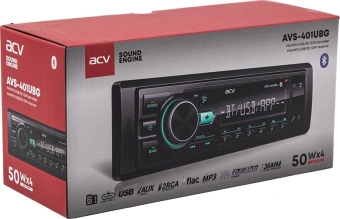 Автомагнитола ACV AVS-401UBG 1DIN 4x50Вт v5.0 AUX 2 (43342) - купить недорого с доставкой в интернет-магазине