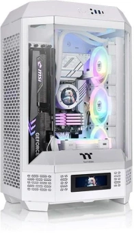 Корпус Thermaltake The Tower 300 Snow белый без БП mATX 8x120mm 6x140mm 2xUSB3.0 audio bott PSU - купить недорого с доставкой в интернет-магазине