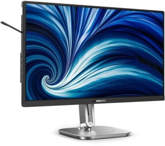 Монитор Philips 23.8" 24B2N4200 черный IPS LED 16:9 HDMI M/M матовая HAS Piv 300cd 178гр/178гр 1920x1080 120Hz VGA DP FHD USB 5.45кг - купить недорого с доставкой в интернет-магазине