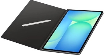 Чехол Samsung для Samsung Galaxy Tab S10 FE+ Smart Book Cover поликарбонат/полиуретан черный (EF-BX620PBEGRU) - купить недорого с доставкой в интернет-магазине