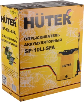 Опрыскиватель Huter SP-10Li-SFA аккум. ранц. 10л желтый (70/13/101) - купить недорого с доставкой в интернет-магазине