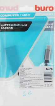 Переходник Buro USB Type-C HDMI (f) 0.1м (BU-TYPEC-HDMI(F)) - купить недорого с доставкой в интернет-магазине