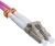 Патч-корд Cabeus FOP-50-OM4-LC-LC-10M 2x50/125 OM4 LC дуплекс-LC дуплекс 10м LSZH розовый - купить недорого с доставкой в интернет-магазине