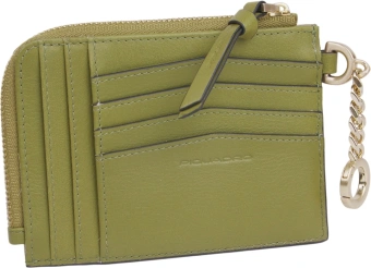 Чехол для кредитных карт Piquadro Ashley PP5910W134R/VE оливковый натур.кожа - купить недорого с доставкой в интернет-магазине