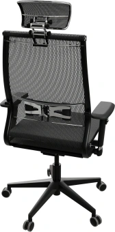 Кресло эргономичное Метта Samurai Black Edition New 2.0 черный сиденье черный сетка с подголов. крестов. полиамид черный - купить недорого с доставкой в интернет-магазине