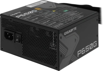 Блок питания Gigabyte ATX 650W GP-P650G 80+ gold (20+4pin) APFC 120mm fan 6xSATA RTL - купить недорого с доставкой в интернет-магазине