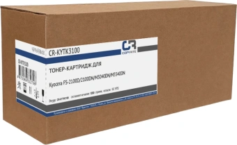 Картридж лазерный CopyRite CR-KYTK3100 TK-3100 черный (12500стр.) для Kyocera FS-2100D/2100DN/M3040DN/M3540DN - купить недорого с доставкой в интернет-магазине