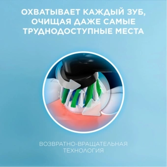 Зубная щетка электрическая Oral-B Pro 3 80870249 голубой - купить недорого с доставкой в интернет-магазине