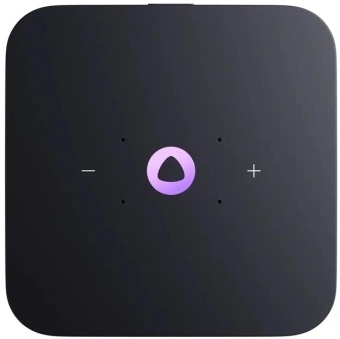 Умная колонка Yandex Станция Миди Алиса черный 24W 1.0 BT/Wi-Fi 10м (YNDX-00054BLK) - купить недорого с доставкой в интернет-магазине