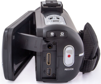 Видеокамера Rekam DVC-560 черный IS el 3" 2.7K SDHC Flash/Flash - купить недорого с доставкой в интернет-магазине