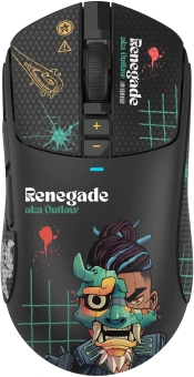 Мышь A4Tech Bloody R72 Ultra Duo черный/рисунок оптическая 20000dpi беспров. USB/USB-C 6but (R72 ULTRA DUO RENEGADEMIDNIGHT) - купить недорого с доставкой в интернет-магазине