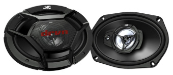 Колонки автомобильные JVC CS-DR6930 500Вт 88дБ 4Ом 15x23см (6x9дюйм) (ком.:2кол.) коаксиальные трехполосные - купить недорого с доставкой в интернет-магазине