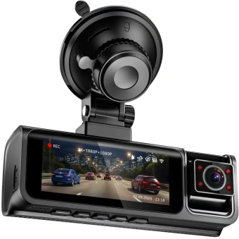 Видеорегистратор TrendVision Phantom 3CH GPS черный 1440x2560 1440p 170гр. SA230D - купить недорого с доставкой в интернет-магазине