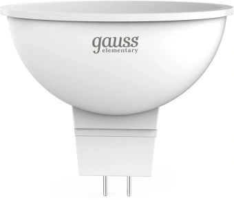 Лампа светодиодная Gauss Elementary 13511 11Вт цок.:GU5.3 софит 180B св.свеч.бел.теп. MR16 (упак.:10шт) - купить недорого с доставкой в интернет-магазине