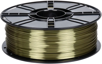 Пластик для принтера 3D Cactus CS-3D-PLA-1KG-S-BRON PLA SILK d1.75мм 1кг L326м 1цв. - купить недорого с доставкой в интернет-магазине