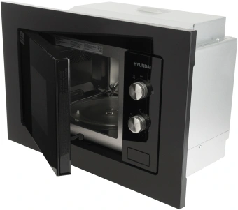 Микроволновая печь Hyundai HBW 2030S BG 20л. 800Вт черный (встраиваемая) - купить недорого с доставкой в интернет-магазине