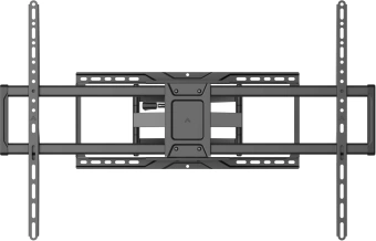 Кронштейн для телевизора Ultramounts UM968 черный 43"-105" макс.50кг настенный поворот и наклон - купить недорого с доставкой в интернет-магазине
