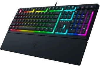 Клавиатура Razer Ornata V3 механическая черный USB Multimedia for gamer LED (подставка для запястий) (RZ03-04460800-R3R1) - купить недорого с доставкой в интернет-магазине