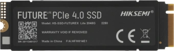 Накопитель SSD Hikvision PCIe 4.0 x4 2TB HS-SSD-FUTUREX LITE 2048G M.2 2280 - купить недорого с доставкой в интернет-магазине