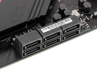 Материнская плата Asus ROG STRIX B550-F GAMING Soc-AM4 AMD B550 4xDDR4 ATX AC`97 8ch(7.1) 2.5Gg RAID+HDMI+DP - купить недорого с доставкой в интернет-магазине