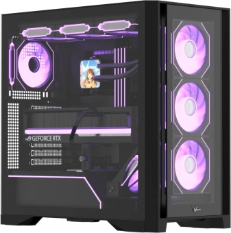 Корпус Formula Air Power G8 черный без БП ATX 2xUSB3.0 1xUSB3.1 audio bott PSU - купить недорого с доставкой в интернет-магазине