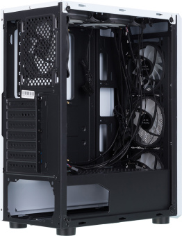 Корпус Formula CL-3303W RGB белый без БП ATX 2x120mm 2xUSB2.0 1xUSB3.0 audio bott PSU - купить недорого с доставкой в интернет-магазине