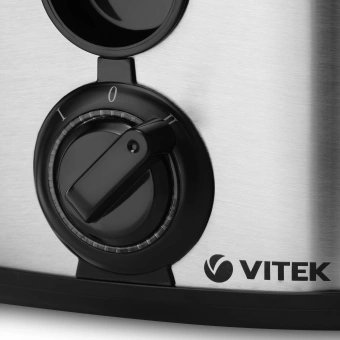 Соковыжималка центробежная Vitek VT-1600 1000Вт рез.сок.:600мл. стальной - купить недорого с доставкой в интернет-магазине