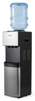Кулер Hotfrost V400BS напольный компрессорный серебристый/черный - купить недорого с доставкой в интернет-магазине