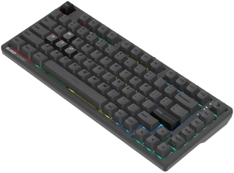 Клавиатура A4Tech Bloody MS76 темно-серый USB Multimedia for gamer LED (MS76) кабель 1.8м - купить недорого с доставкой в интернет-магазине