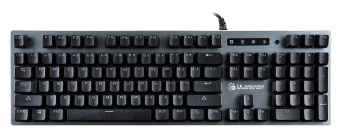 Клавиатура A4Tech B765 механическая серый USB for gamer LED (B765 GREY/NEON (GREEN SWITCH)) кабель 1.8м - купить недорого с доставкой в интернет-магазине