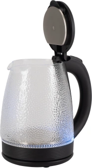 Чайник электрический Vitek VT-7003 1.7л. 2200Вт черный корпус: стекло - цена, купить или заказать с доставкой в интернет-магазине Чайник электрический Vitek VT-7003 1.7л. 2200Вт черный корпус: стекло - купить недорого с доставкой в интернет-магазине