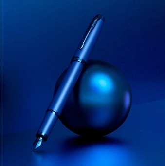 Ручка перьев. Parker IM Monochrome F328 (2172963) Blue PVD F сталь нержавеющая подар.кор. - купить недорого с доставкой в интернет-магазине
