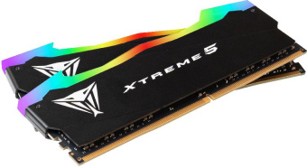 Память DDR5 2x24GB 8000MHz Patriot PVXR548G80C38K Viper Xtreme 5 RGB RTL Gaming PC5-64000 CL38 DIMM 288-pin 1.45В с радиатором Ret - купить недорого с доставкой в интернет-магазине