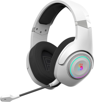 Наушники с микрофоном A4Tech Bloody GR270 белый 1.5м мониторные BT/Radio оголовье (GR270) - купить недорого с доставкой в интернет-магазине