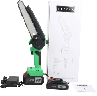 Цепная пила Zitrek GreenSaw 20 Extra power дл.шины:6" (15.2cm) 1аккум. 4Ач ЗУ (082-1851-1) - купить недорого с доставкой в интернет-магазине