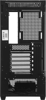 Корпус Accord ACC-ZA11B черный без БП ATX 10x120mm 1xUSB2.0 2xUSB3.0 audio bott PSU - купить недорого с доставкой в интернет-магазине
