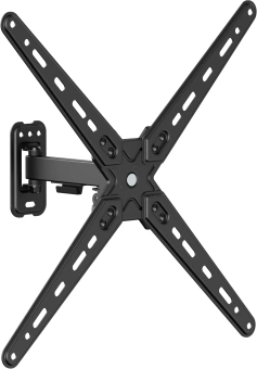 Кронштейн для телевизора Ultramounts UM957 черный 13"-55" макс.25кг настенный поворот и наклон - купить недорого с доставкой в интернет-магазине