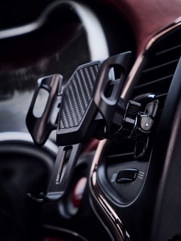 Держатель Wiiix HT-471V7-B черный для смартфонов - купить недорого с доставкой в интернет-магазине