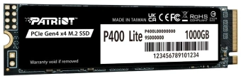 Накопитель SSD Patriot PCIe 4.0 x4 1TB P400LP1KGM28H P400 Lite M.2 2280 - купить недорого с доставкой в интернет-магазине