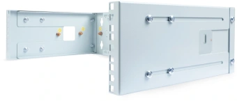 Кронштейн телекоммуникационный Cabeus NC-3U настен. регул.глуб. 3U 19" 450мм нагр.:15кг серый - купить недорого с доставкой в интернет-магазине