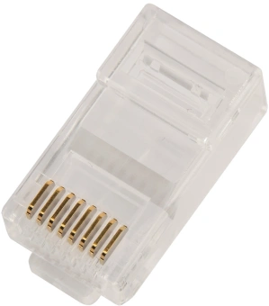 Коннектор Lanmaster (LAN-EZ45-8P8C/U5E-100) UTP кат.5E RJ45 прозрачный (упак.:100шт) - купить недорого с доставкой в интернет-магазине