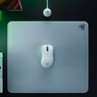 Мышь Razer DeathAdder V4 Pro белый оптическая 45000dpi беспров. USB 5but (RZ01-05330200-R3G1) - купить недорого с доставкой в интернет-магазине