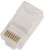 Коннектор Lanmaster (LAN-EZ45-8P8C/U5E-100) UTP кат.5E RJ45 прозрачный (упак.:100шт) - купить недорого с доставкой в интернет-магазине
