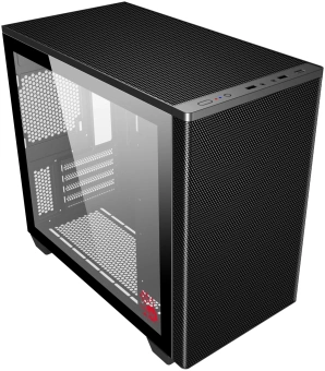 Корпус Bloody BD-CC117F черный без БП mATX 5x120mm 1xUSB2.0 1xUSB3.0 audio bott PSU - купить недорого с доставкой в интернет-магазине