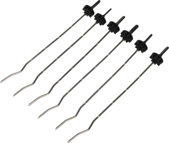 Шашлычница электрическая Kitfort КТ-1404 1400Вт серебристый - купить недорого с доставкой в интернет-магазине