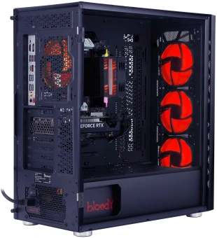 ПК Bloody BD-PC CB76C2 MT i5 13400F (2.5) 32Gb SSD1Tb RTX4060 8Gb Windows 11 Home 64 GbitEth 650W черный (2085996) - купить недорого с доставкой в интернет-магазине