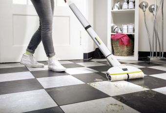 Пылесос паровой Karcher EWM 2 белый/серый - купить недорого с доставкой в интернет-магазине