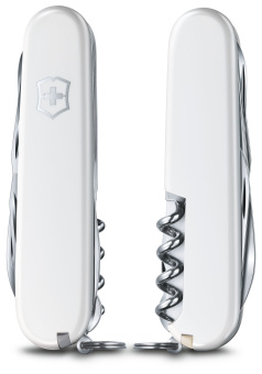 Нож перочинный Victorinox Climber (1.3703.7) 91мм 14функц. белый карт.коробка - цена, купить или заказать с доставкой в интернет-магазине Нож перочинный Victorinox Climber (1.3703.7) 91мм 14функц. белый карт.коробка - купить недорого с доставкой в интернет-магазине